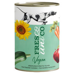 Produktbild von FRESCO Nassfutter unico vegan 400 g - 12 Stück