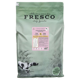 Produktbild von FRESCO TrockenBarf Junioren-Menü Huhn mit Kürbis, Topinambur und Blütenpollen 5 kg