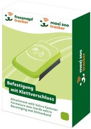 Produktbild von Fressnapf Befestigungsrahmen für GPS-Tracker Hund grün