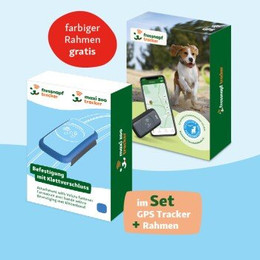 Produktbild von Fressnapf GPS-Tracker für Hunde + Befestigung blau