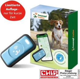 Produktbild von Fressnapf GPS-Tracker für Hunde happy blue *limitierte Auflage