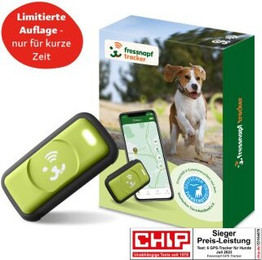 Produktbild von Fressnapf GPS-Tracker für Hunde happy green *limitierte Auflage