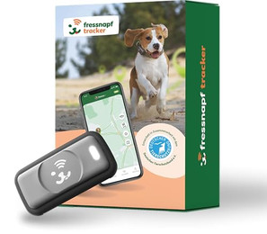 Produktbild von Fressnapf GPS-Tracker für Hunde happy light grey *limitierte Auflage