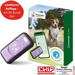 Produktbild von Fressnapf GPS-Tracker für Hunde happy purple *limitierte Auflage