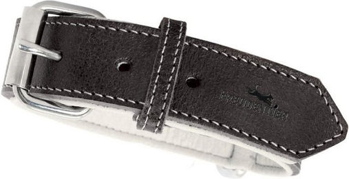 Freudentier Hunde-Halsband Hundehalsband Leder, Hundehalsband für große Hunde & kleine Hunde – Bild 1 von 5