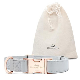 Produktbild von FREUDENTIER Hundehalsband aus veganem Leder - 1 Stk.