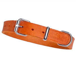 Produktbild von Freudentier Hundehalsband aus weichem Fettleder