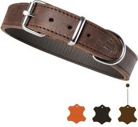 Produktbild von Freudentier Hundehalsband aus weichem Fettleder