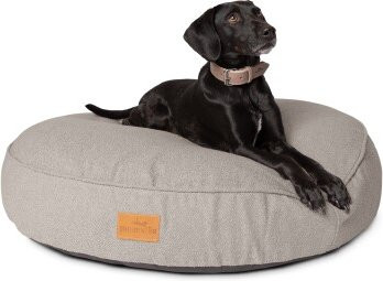 Produktbild von Freudentier kuscheliges Hundebett mit Memory Foam Ø100cm dunkelgrau