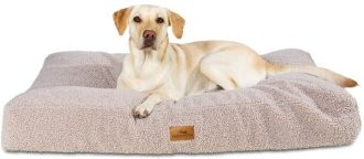 Produktbild von Freudentier Orthopädisches Hundekissen aus Teddystoff