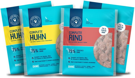 Produktbild von Frische-Menü Complete Rind & Huhn für Hunde - 3000 g