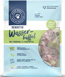 Produktbild von Frische-Menü Wasserbüffel mit Brokkoli und Kartoffel für Hunde - 1400g / 5er