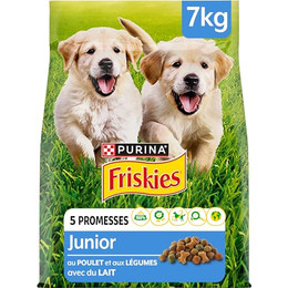Produktbild von FRISKIES Trockenfutter für Welpen mit Huhn, Milch und Gemüse - 7 kg
