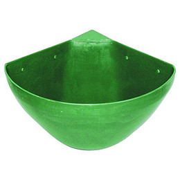 Produktbild von Fritz Göbel Futterspender Ecktrog 16 Liter Kunststoff für Pferde - 16 l