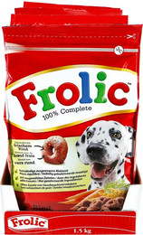 Produktbild von Frolic Hundefutter mit frischem Rind - 4 x 1,5 kg