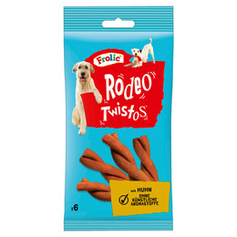 Produktbild von Frolic Rodeo Twistos Geflügel Hundesnack - 18 x 6 Stk.
