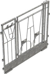 Produktbild von Frontelement mit modularer Kälberboxtür Kerbl