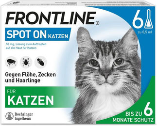 Frontline Spot-on für Katzen - 6 Pipetten – Bild 1 von 5
