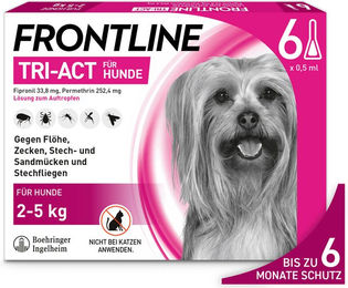 Frontline Tri-Act für Hunde 20-40 kg - 6 Pipetten – Bild 1 von 5