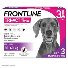 Produktbild von FRONTLINE TRI-ACT Hund L gegen Zecken, Flöhe & Mücken