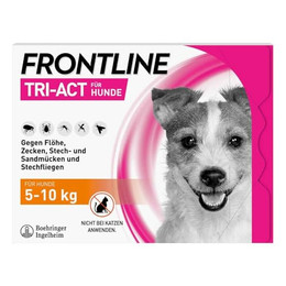 Produktbild von FRONTLINE TRI-ACT Hund S gegen Zecken, Flöhe & Mücken