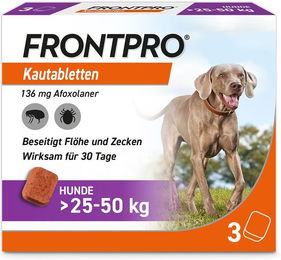 FRONTPRO XL - 25-50 kg - 3 Tabletten – Bild 1 von 5