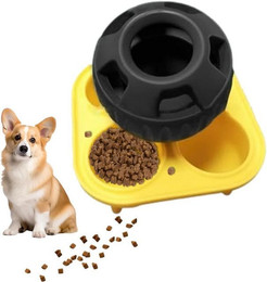 Produktbild von Fuleadture Tier-Intelligenzspielzeug Schleckball für Hunde, Hunde Kauspielzeug, Befüllbares Hundespielzeug