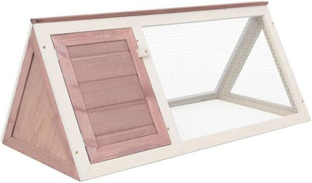 Produktbild von furnicato Kleintierstall aus Holz Braun