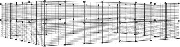 Produktbild von furnicato Kleintierstall Haustierkäfig aus Stahl 35x35 cm