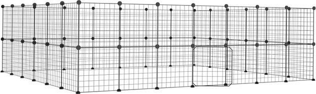 Produktbild von furnicato Kleintierstall Haustierkäfig aus Stahl 35x35 cm