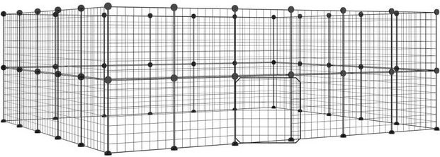 Produktbild von furnicato Kleintierstall Haustierkäfig aus Stahl 35x35 cm