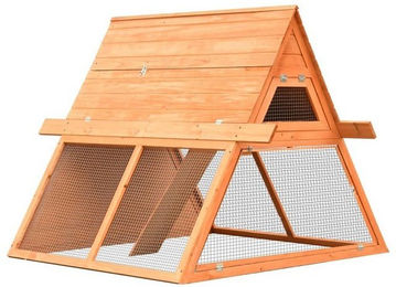 Produktbild von furnicato Kleintierstall Kaninchenstall Kiefernholz & Tannenholz