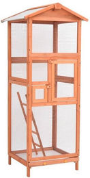 Produktbild von furnicato Kleintierstall Vogelkäfig Massivholz Fichte