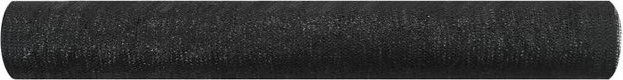 Produktbild von furnicato Schutznetz Zaunblende Schwarz 1,5x25 m HDPE 75 g/m² - 37,5 g