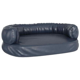 Produktbild von furnicato Tierbett Hundebett Ergonomisch Schaumstoff Dunkelblau