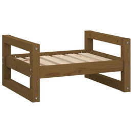 Produktbild von furnicato Tierbett Hundebett Honigbraun Massivholz Kiefer