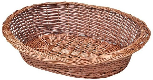 Produktbild von furnicato Tierbett Hundekorb aus Weide Natur 70 cm