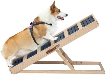 Produktbild von FURPAL Hunderampe 6-Stufen mit rutschfestem Design