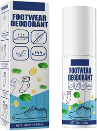 Produktbild von Fußschuh Deodorant Spray Geruchskiller für Füße Schuh Deodorant Spray schwarz