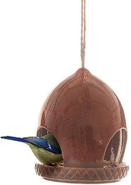 Produktbild von Futterhaus zum Hängen für Wildvögel aus Steinzeug