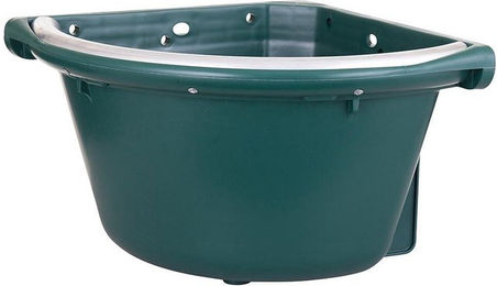 Produktbild von Futternapf Pferd mit tibulair Aluminiumrahmen Merkloos