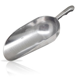 Produktbild von Futterschaufel aus Aluminium 1000 ml - runde Ausführung