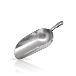 Produktbild von Futterschaufel aus Aluminium 300 ml - runde Ausführung