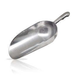 Produktbild von Futterschaufel aus Aluminium 600 ml - runde Ausführung