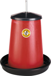 Produktbild von Futtertrog für Geflügel mit Kunststofftrichter Chick'A 20 L