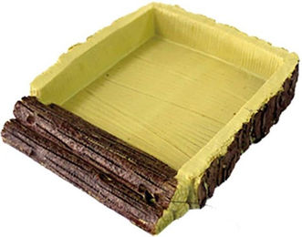 Futtertröge aus Holz Reptiles Planet – Bild 1 von 7