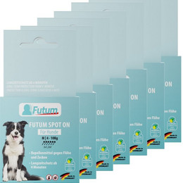 Produktbild von FUTUM Zeckenschutzmittel Spot On für Hunde - 50,4 ml