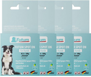 Produktbild von FUTUM Zeckenschutzmittel Spot On für Hunde - 28,8 ml