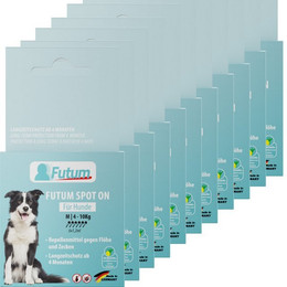 Produktbild von FUTUM Zeckenschutzmittel Spot On für Hunde - 79,2 ml