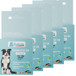 Produktbild von FUTUM Zeckenschutzmittel Spot On für Hunde - 36 ml